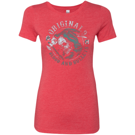 T-Shirts Vintage Red / Small Blood and Bullets Women's Triblend T-Shirt