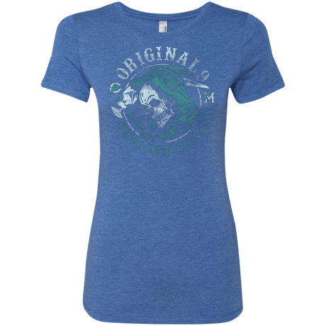 T-Shirts Vintage Royal / Small Blood and Bullets Women's Triblend T-Shirt