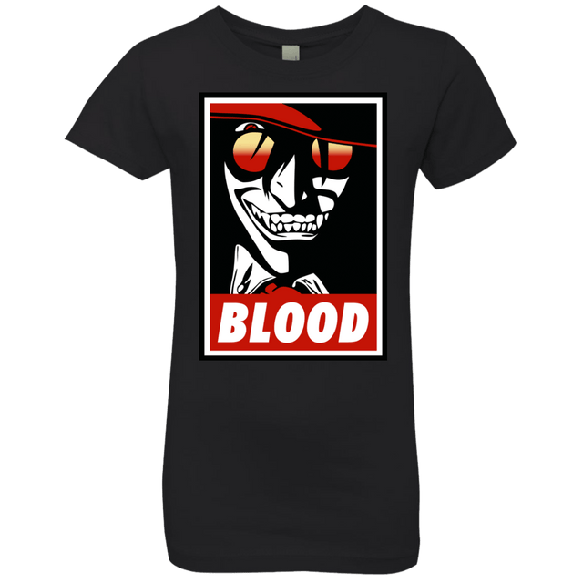T-Shirts Black / YXS Blood Girls Premium T-Shirt