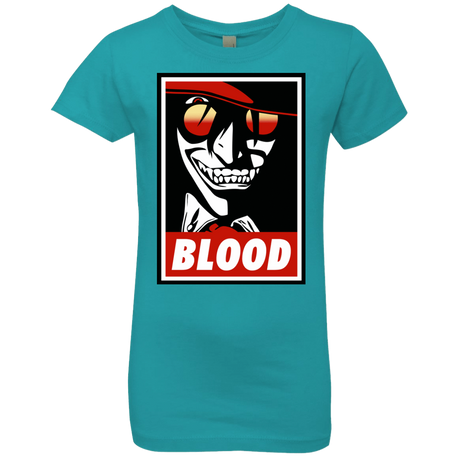 T-Shirts Tahiti Blue / YXS Blood Girls Premium T-Shirt
