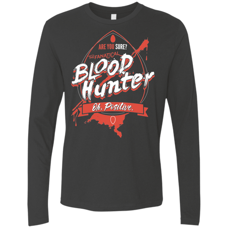 T-Shirts Heavy Metal / S Blood Hunter Men's Premium Long Sleeve