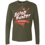 T-Shirts Military Green / S Blood Hunter Men's Premium Long Sleeve