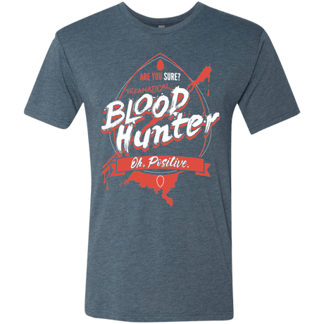 T-Shirts Indigo / S Blood Hunter Men's Triblend T-Shirt