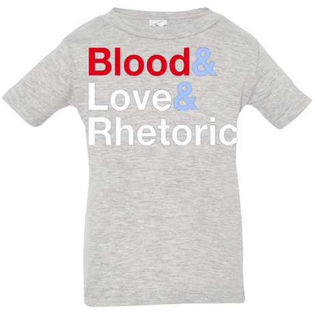 T-Shirts Heather / 6 Months Blood Love Rhetoric Infant Premium T-Shirt