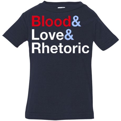 T-Shirts Navy / 6 Months Blood Love Rhetoric Infant Premium T-Shirt