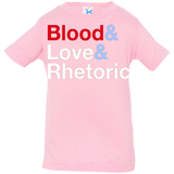 T-Shirts Pink / 6 Months Blood Love Rhetoric Infant Premium T-Shirt