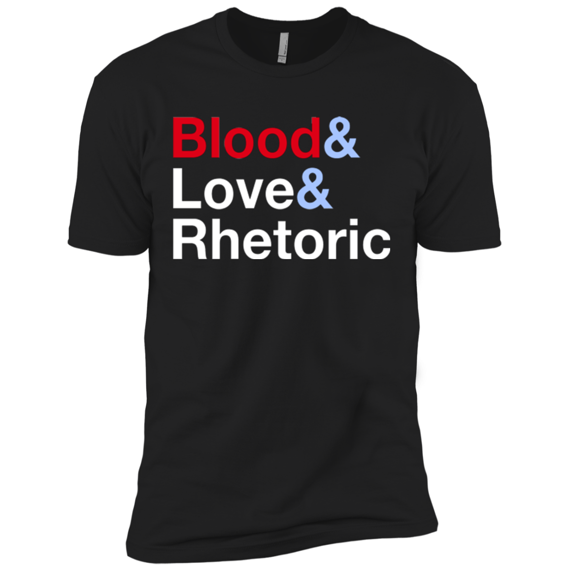 T-Shirts Black / X-Small Blood Love Rhetoric Men's Premium T-Shirt