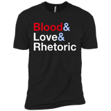 T-Shirts Black / X-Small Blood Love Rhetoric Men's Premium T-Shirt