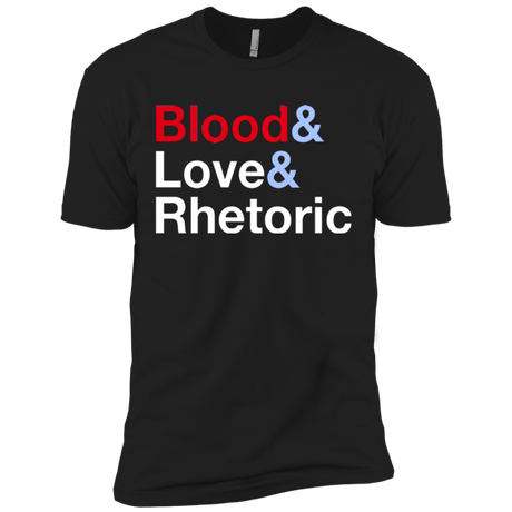 T-Shirts Black / X-Small Blood Love Rhetoric Men's Premium T-Shirt