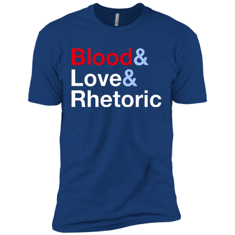 T-Shirts Royal / X-Small Blood Love Rhetoric Men's Premium T-Shirt