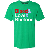 T-Shirts Envy / Small Blood Love Rhetoric Men's Triblend T-Shirt