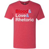 T-Shirts Vintage Red / Small Blood Love Rhetoric Men's Triblend T-Shirt