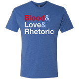 T-Shirts Vintage Royal / Small Blood Love Rhetoric Men's Triblend T-Shirt