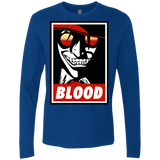 T-Shirts Royal / Small Blood Men's Premium Long Sleeve