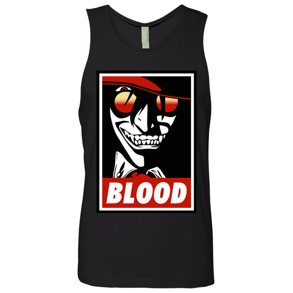 T-Shirts Black / Small Blood Men's Premium Tank Top