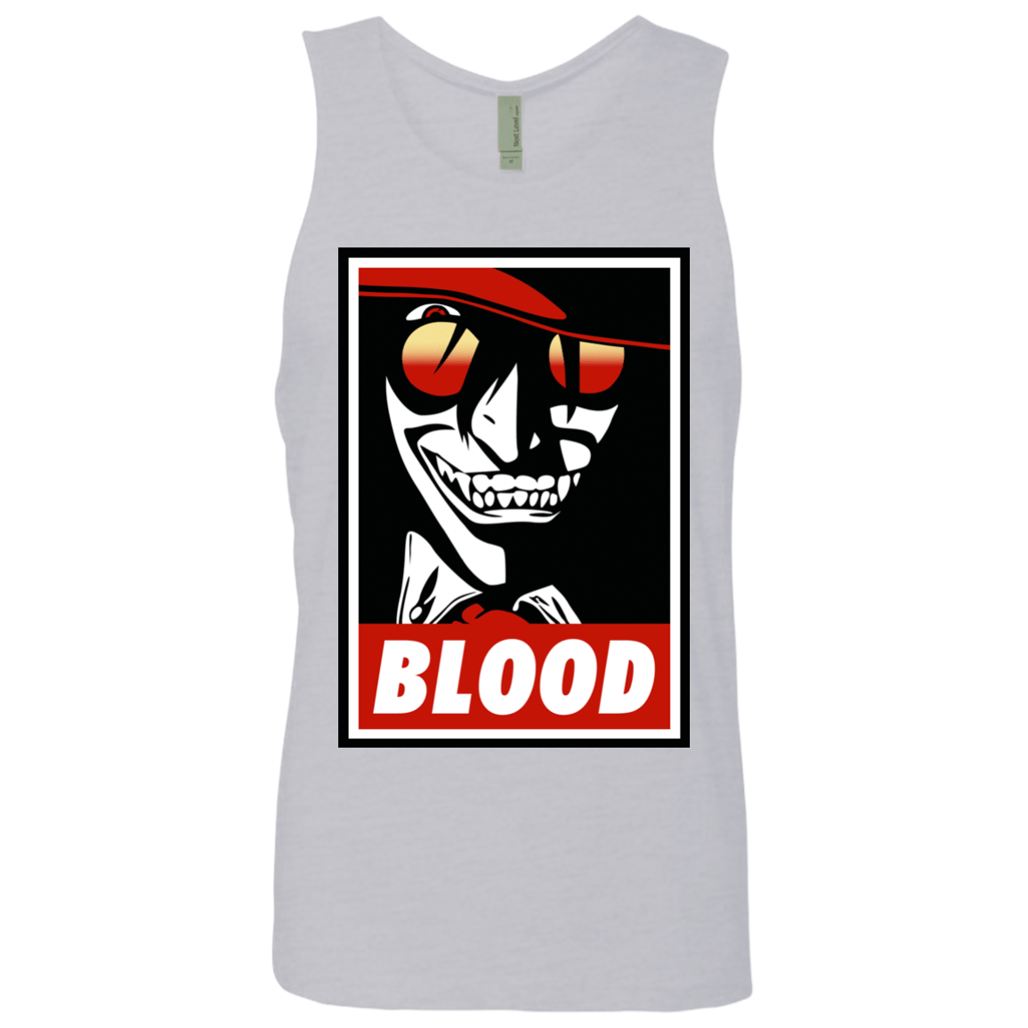 T-Shirts Heather Grey / Small Blood Men's Premium Tank Top