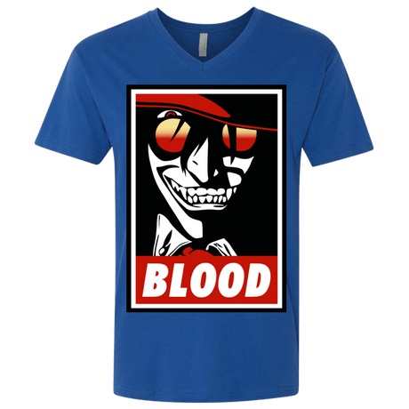 T-Shirts Royal / X-Small Blood Men's Premium V-Neck