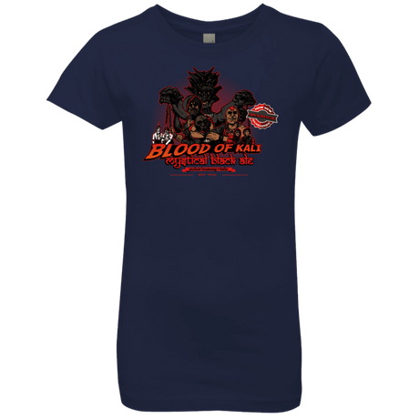 T-Shirts Midnight Navy / YXS Blood Of Kali Girls Premium T-Shirt