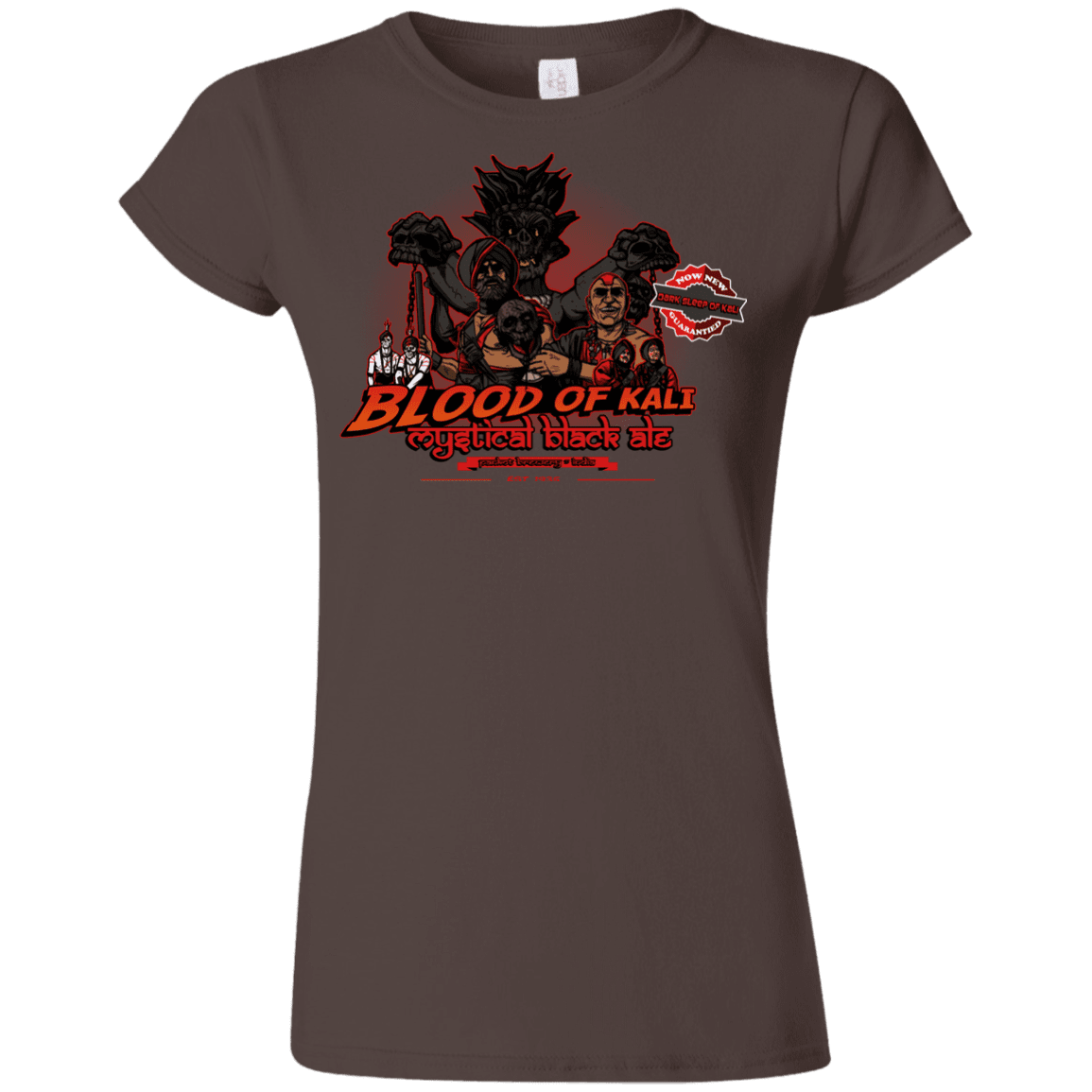 T-Shirts Dark Chocolate / S Blood Of Kali Junior Slimmer-Fit T-Shirt