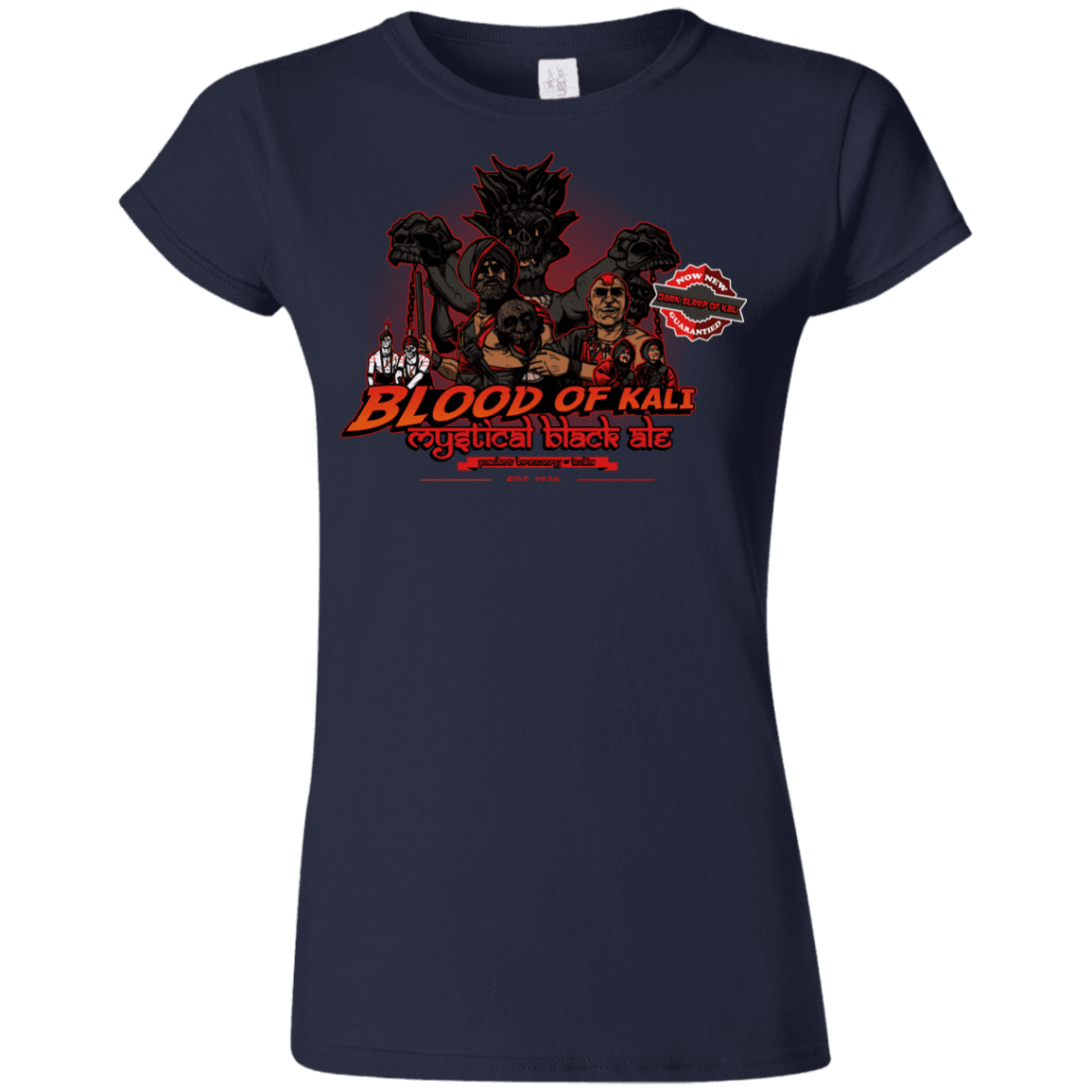 T-Shirts Navy / S Blood Of Kali Junior Slimmer-Fit T-Shirt