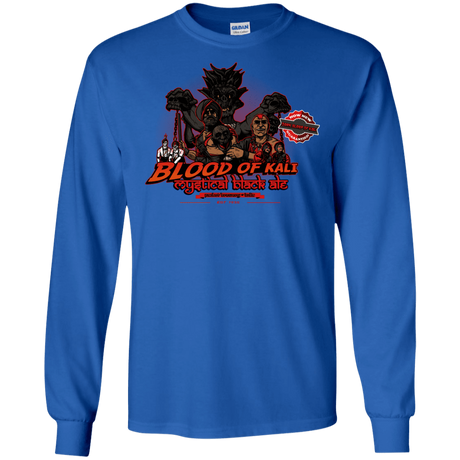 T-Shirts Royal / S Blood Of Kali Men's Long Sleeve T-Shirt