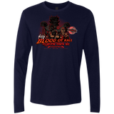 T-Shirts Midnight Navy / S Blood Of Kali Men's Premium Long Sleeve