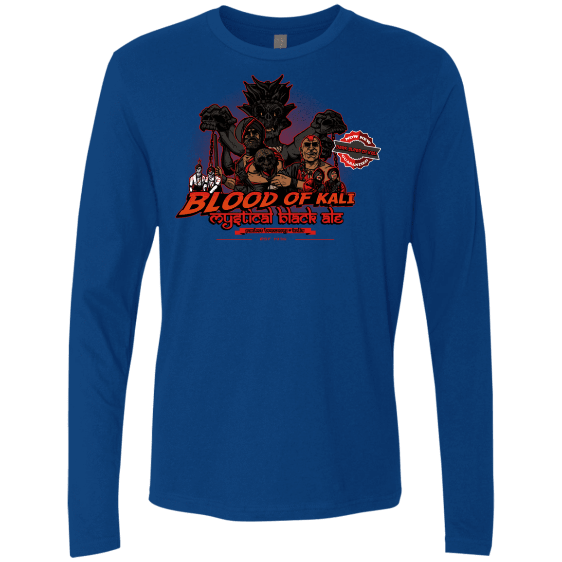 T-Shirts Royal / S Blood Of Kali Men's Premium Long Sleeve