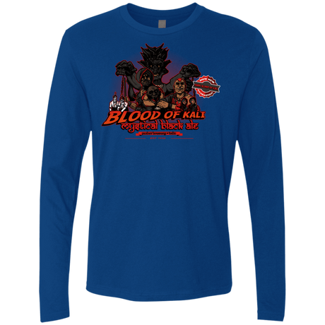 T-Shirts Royal / S Blood Of Kali Men's Premium Long Sleeve