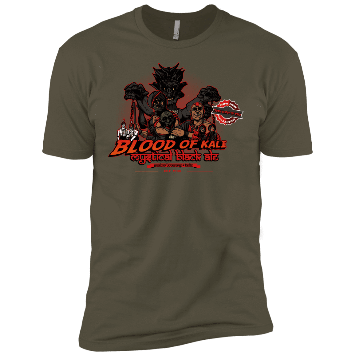 T-Shirts Military Green / X-Small Blood Of Kali Men's Premium T-Shirt