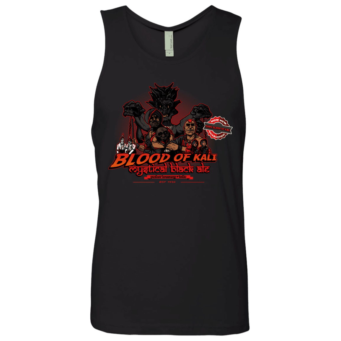 T-Shirts Black / S Blood Of Kali Men's Premium Tank Top