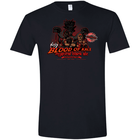 T-Shirts Black / X-Small Blood Of Kali Men's Semi-Fitted Softstyle