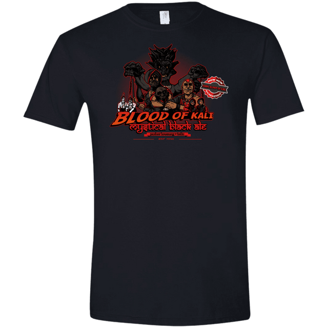 T-Shirts Black / X-Small Blood Of Kali Men's Semi-Fitted Softstyle