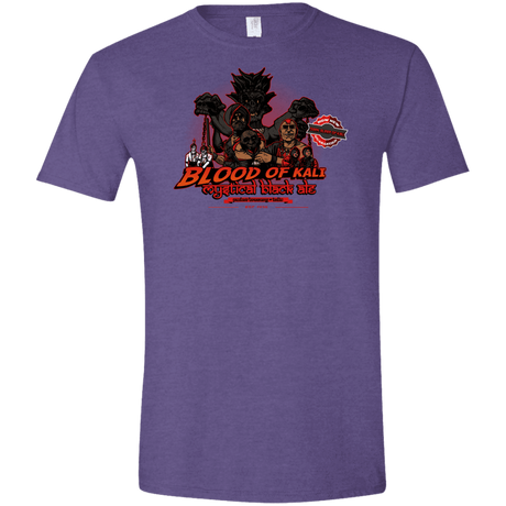 T-Shirts Heather Purple / S Blood Of Kali Men's Semi-Fitted Softstyle