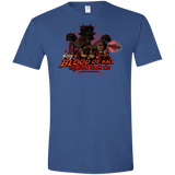 T-Shirts Heather Royal / X-Small Blood Of Kali Men's Semi-Fitted Softstyle