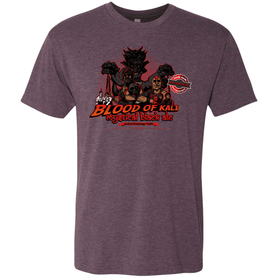 T-Shirts Vintage Purple / S Blood Of Kali Men's Triblend T-Shirt