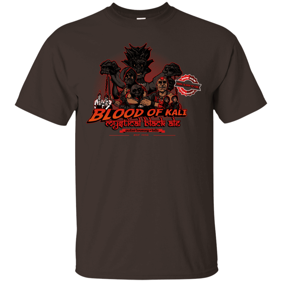 T-Shirts Dark Chocolate / S Blood Of Kali T-Shirt