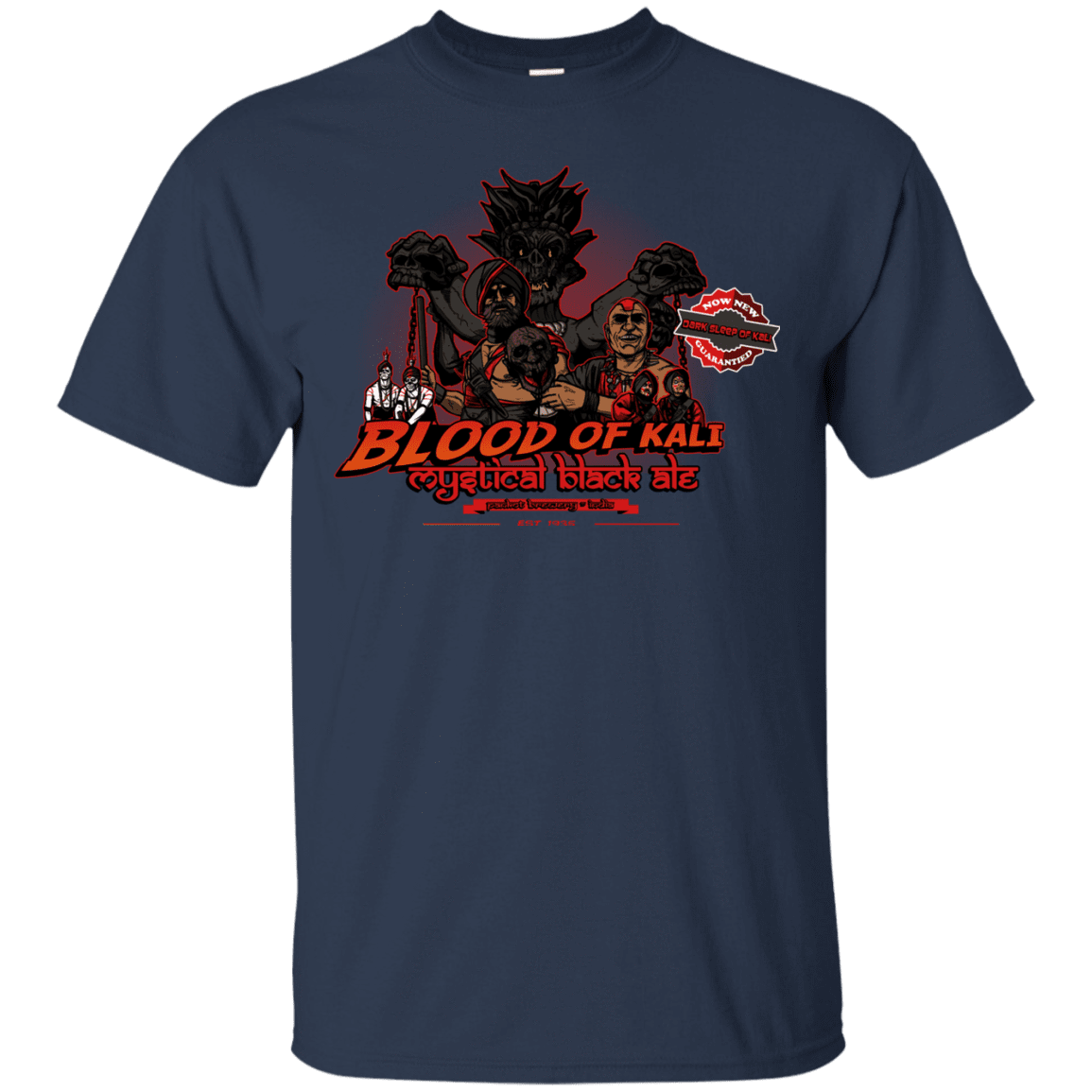 T-Shirts Navy / S Blood Of Kali T-Shirt