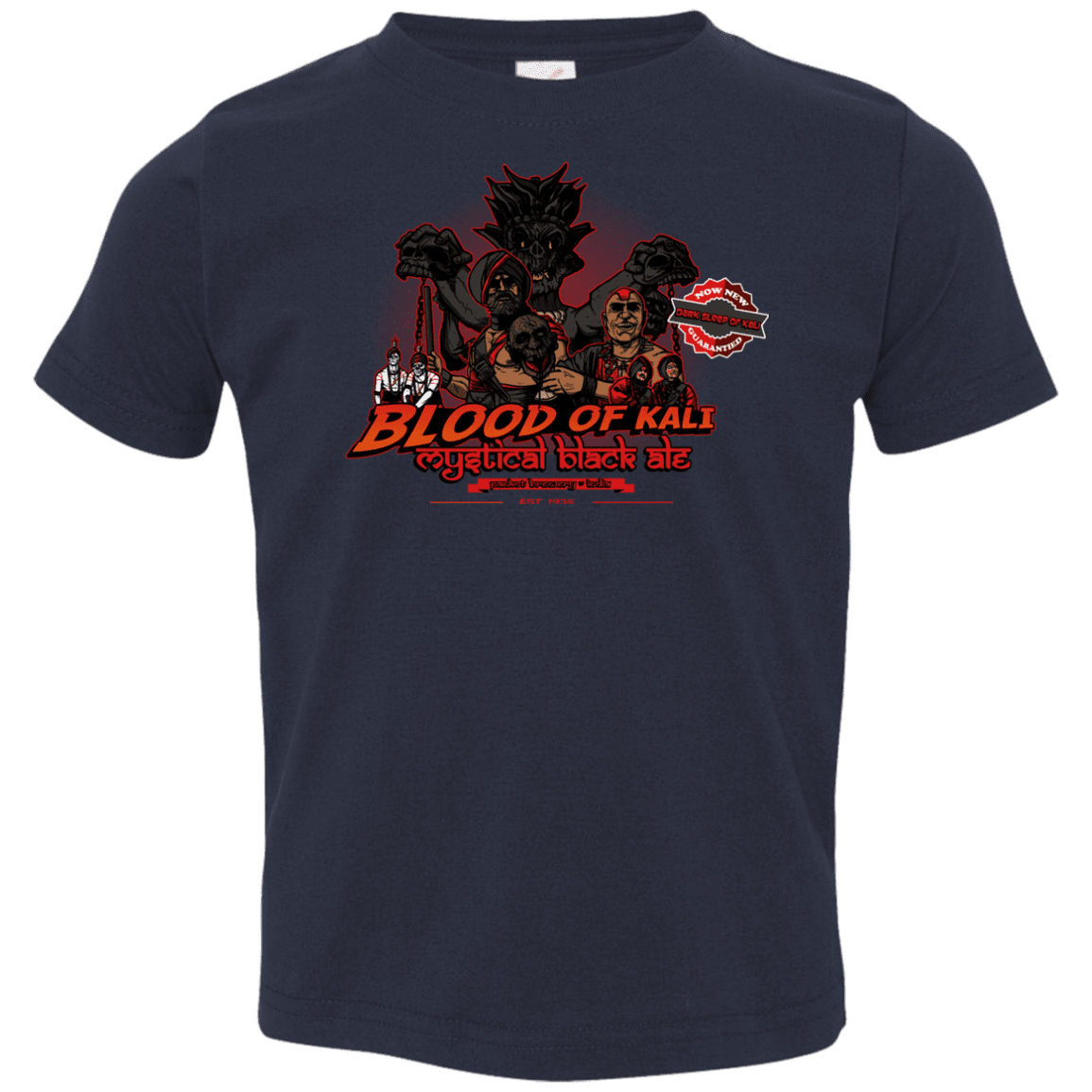 T-Shirts Navy / 2T Blood Of Kali Toddler Premium T-Shirt