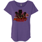 T-Shirts Purple Rush / X-Small Blood Of Kali Triblend Dolman Sleeve