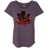 T-Shirts Vintage Purple / X-Small Blood Of Kali Triblend Dolman Sleeve