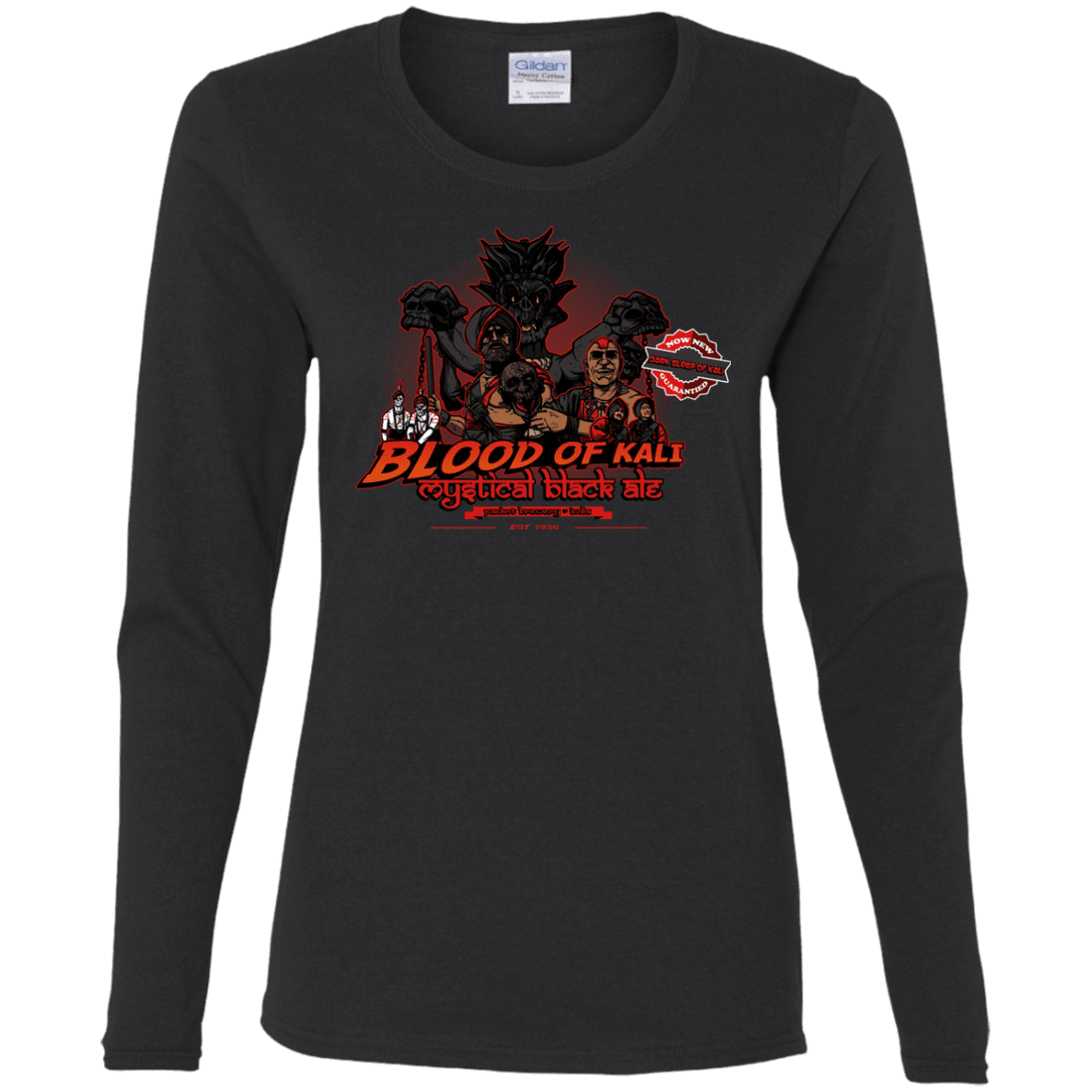 T-Shirts Black / S Blood Of Kali Women's Long Sleeve T-Shirt