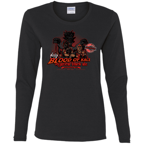 T-Shirts Black / S Blood Of Kali Women's Long Sleeve T-Shirt
