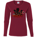 T-Shirts Cardinal / S Blood Of Kali Women's Long Sleeve T-Shirt