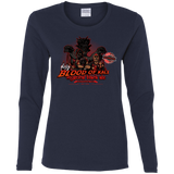 T-Shirts Navy / S Blood Of Kali Women's Long Sleeve T-Shirt