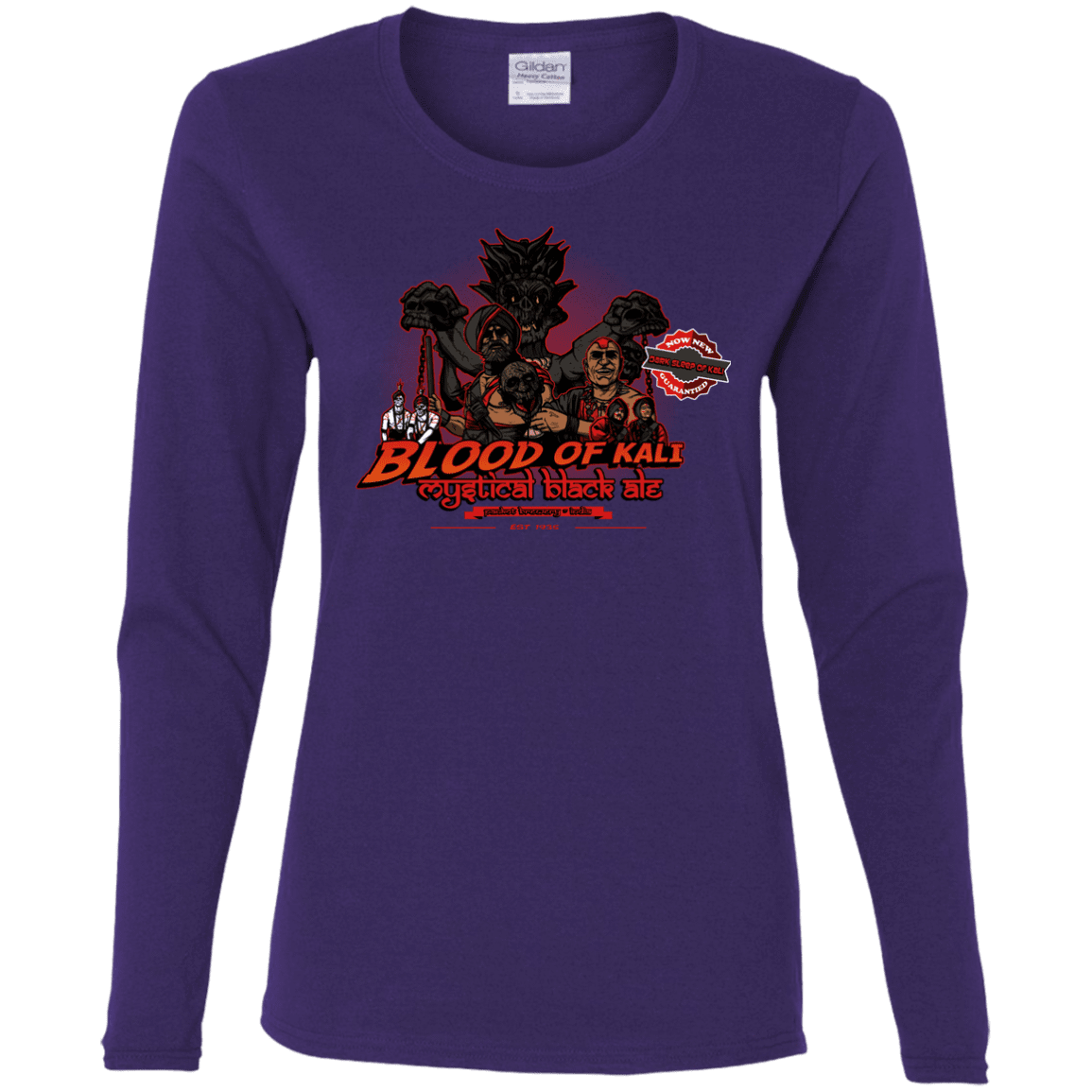 T-Shirts Purple / S Blood Of Kali Women's Long Sleeve T-Shirt