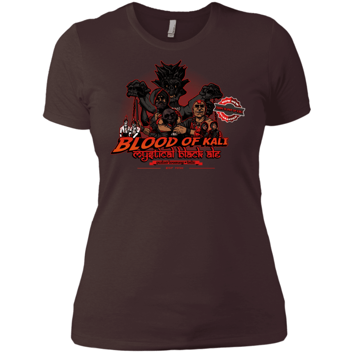 T-Shirts Dark Chocolate / X-Small Blood Of Kali Women's Premium T-Shirt