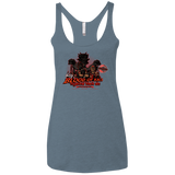 T-Shirts Indigo / X-Small Blood Of Kali Women's Triblend Racerback Tank