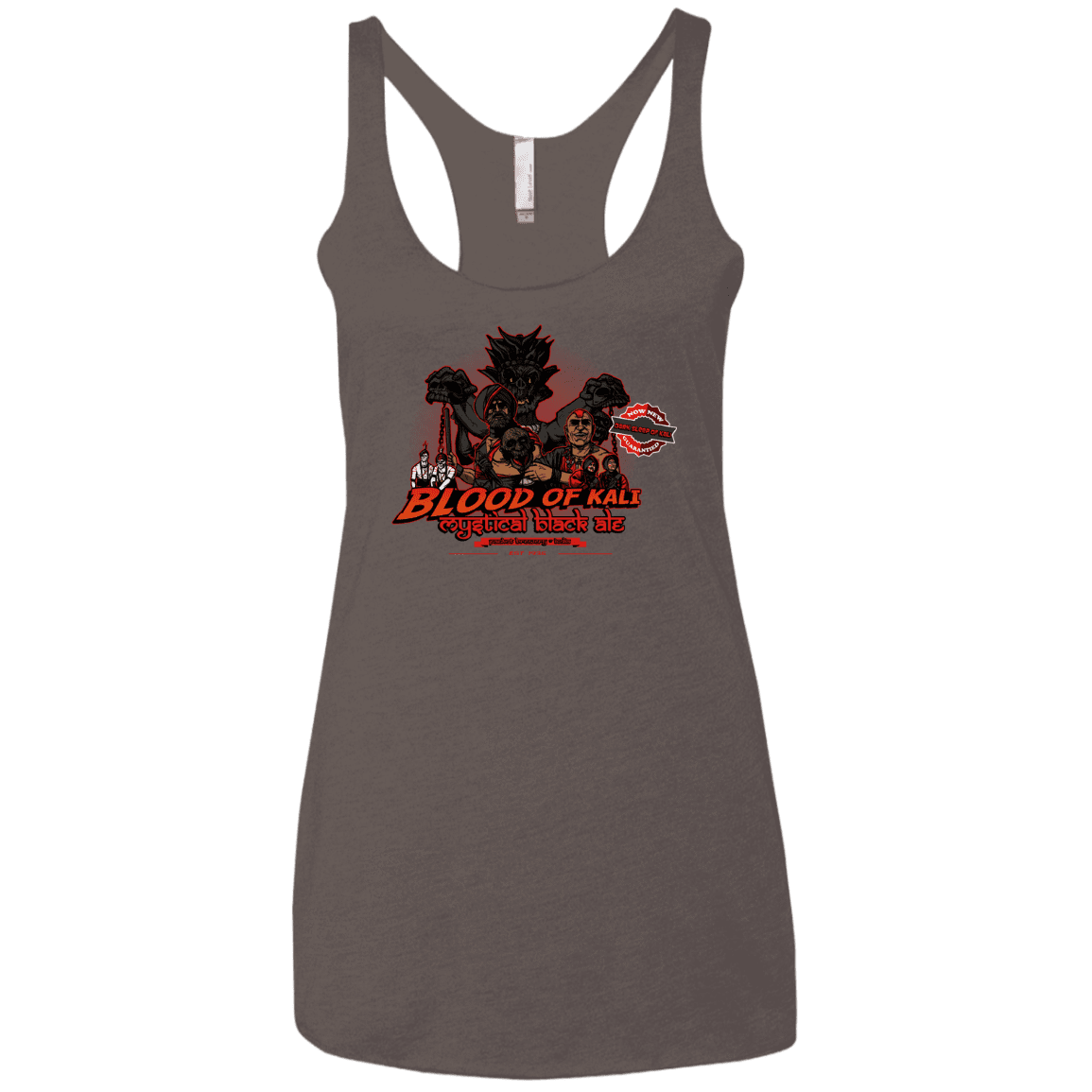 T-Shirts Macchiato / X-Small Blood Of Kali Women's Triblend Racerback Tank