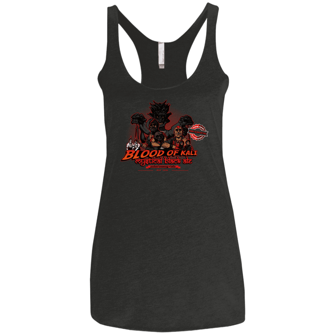 T-Shirts Vintage Black / X-Small Blood Of Kali Women's Triblend Racerback Tank
