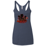 T-Shirts Vintage Navy / X-Small Blood Of Kali Women's Triblend Racerback Tank